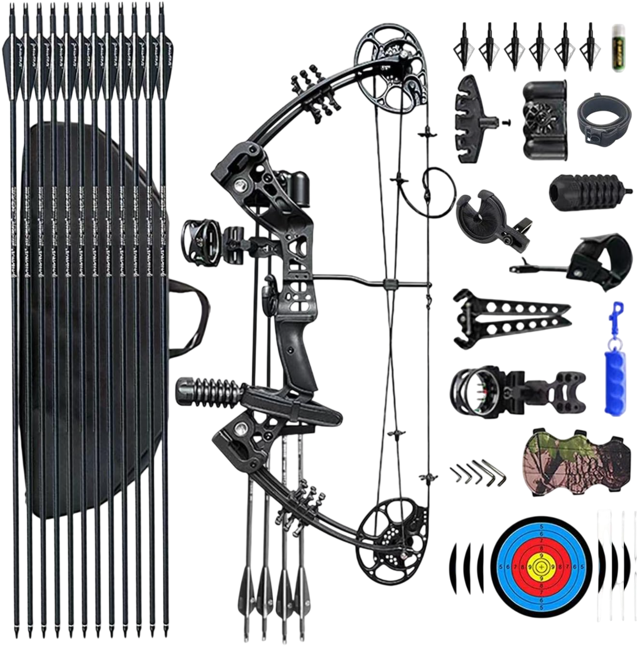 Jennings Compound Bow Set 15-45lbs